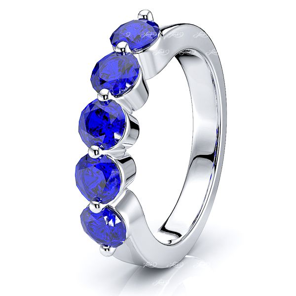 White Blue Sapphire