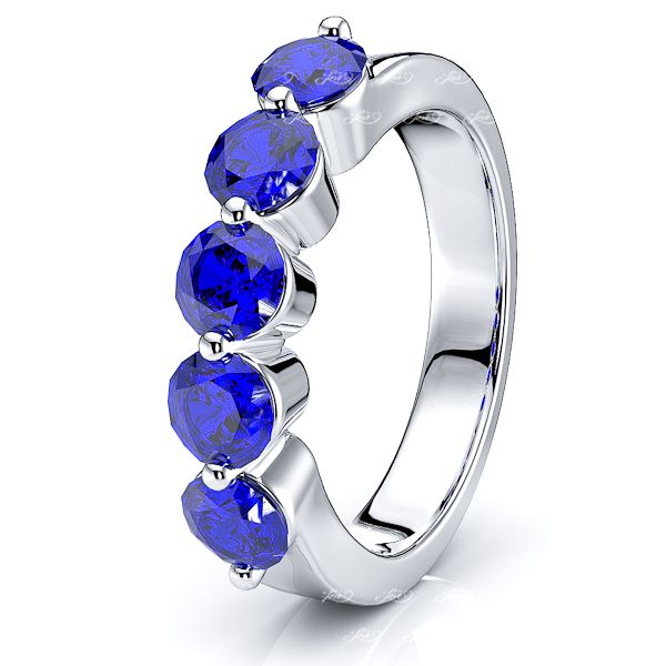 White Blue Sapphire