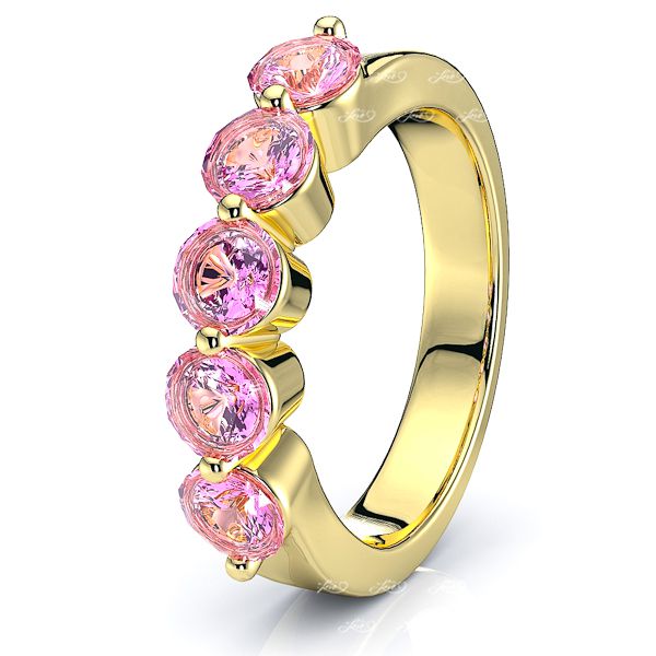 Yellow Pink Sapphire