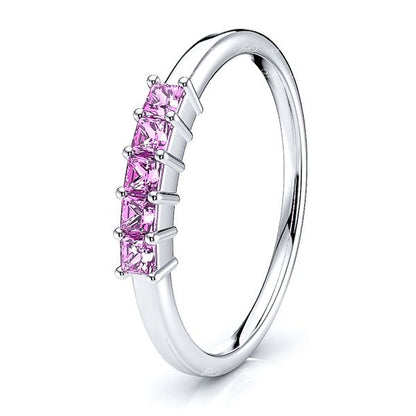 White Pink Sapphire