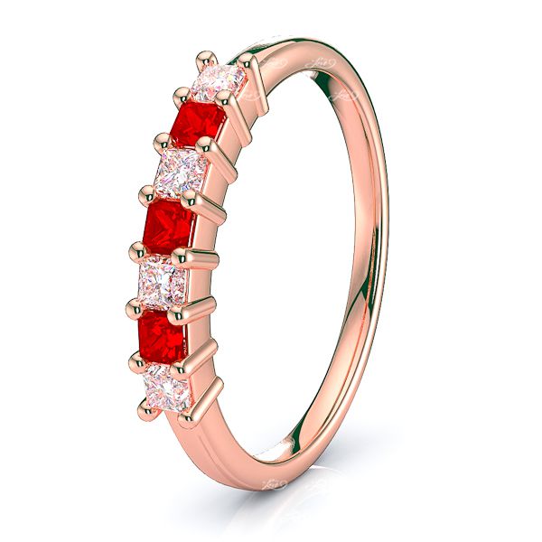 Rose Diamond and Ruby
