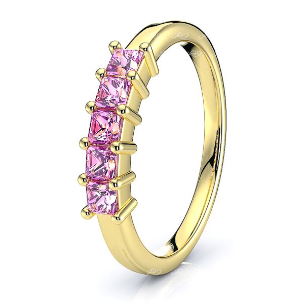 Yellow Pink Sapphire