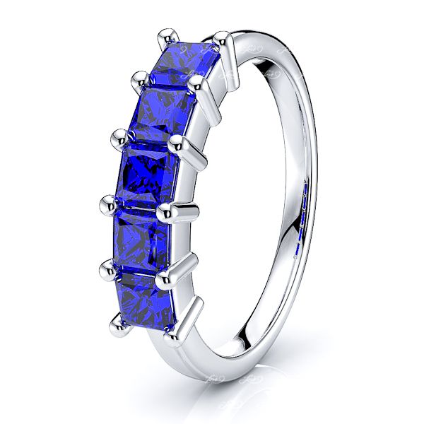 White Blue Sapphire