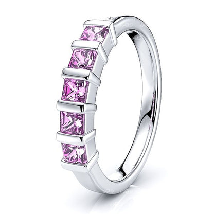 White Pink Sapphire