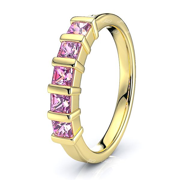 Yellow Pink Sapphire