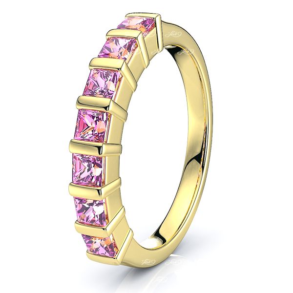 Yellow Pink Sapphire