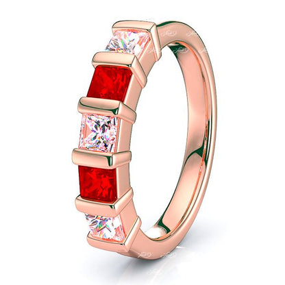 Rose Diamond and Ruby