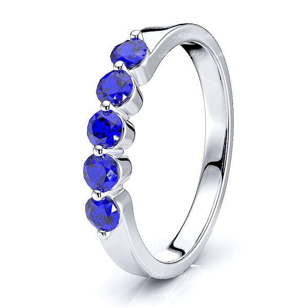 White Blue Sapphire