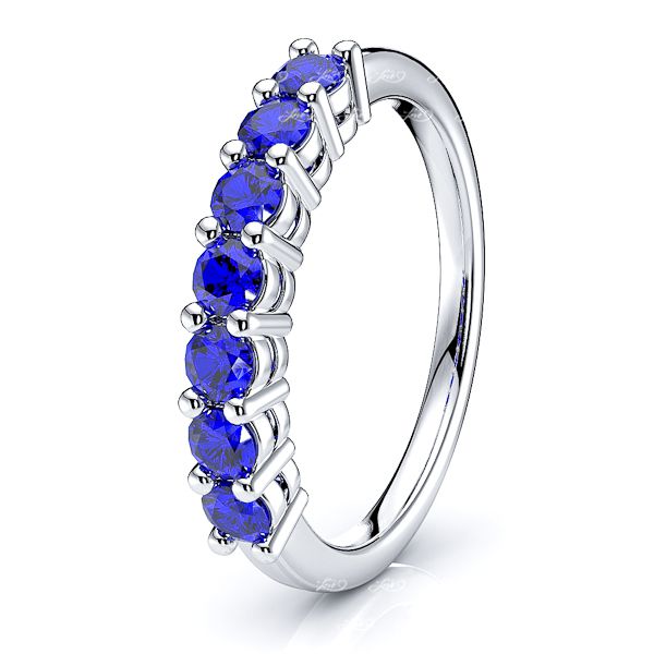 White Blue Sapphire