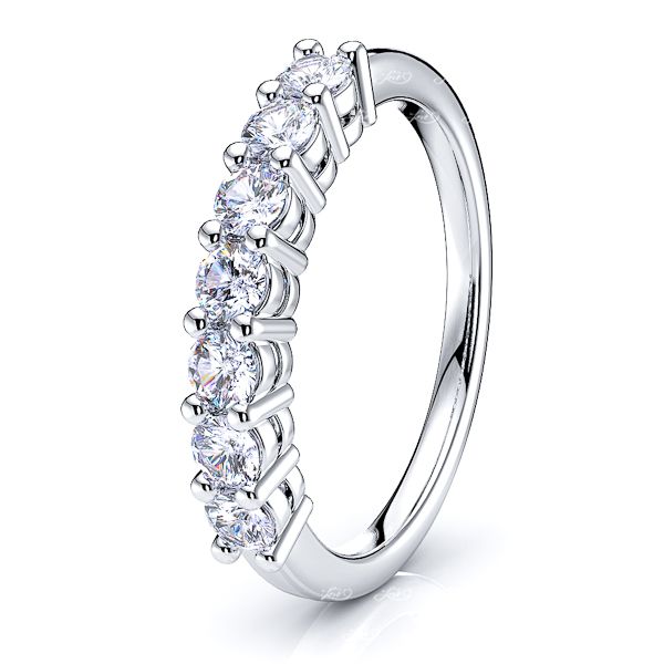 Amada 7 Stone Wowomen Anniversary Wedding Ring
