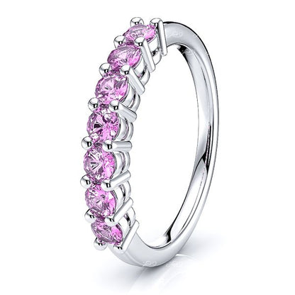 White Pink Sapphire