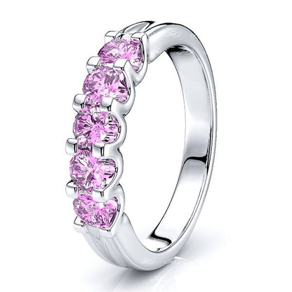 White Pink Sapphire