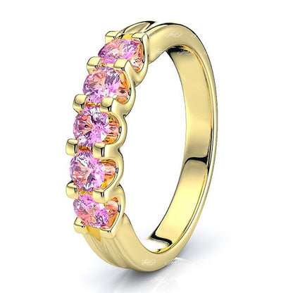 Yellow Pink Sapphire