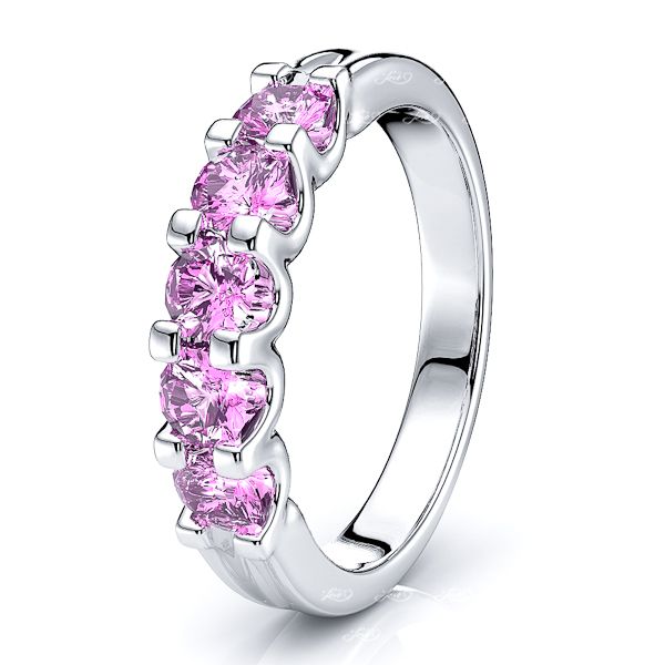 White Pink Sapphire