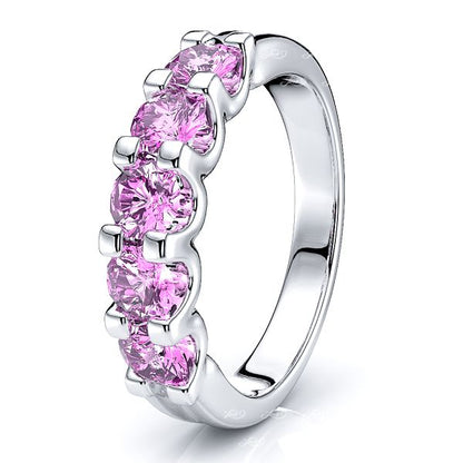 White Pink Sapphire