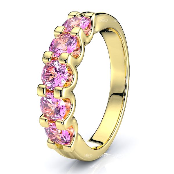 Yellow Pink Sapphire