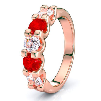 Rose Diamond and Ruby