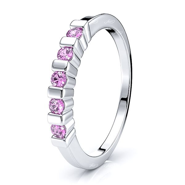 White Pink Sapphire
