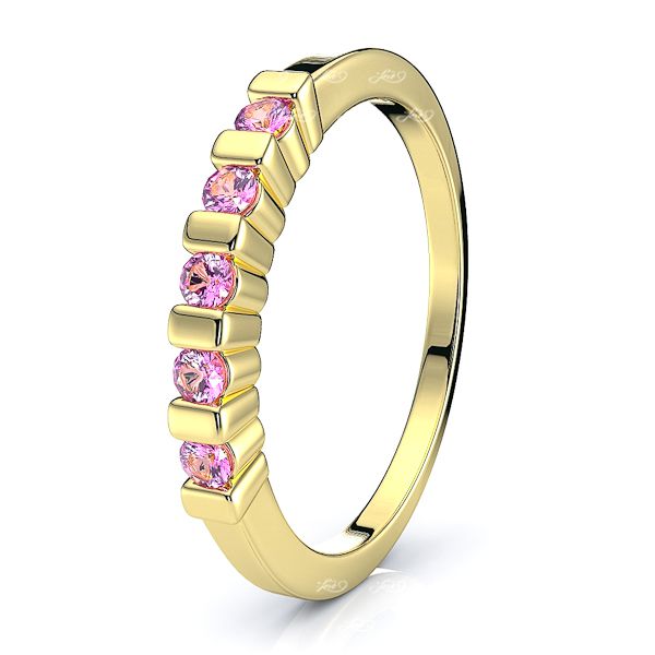 Yellow Pink Sapphire
