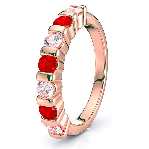 Rose Diamond and Ruby