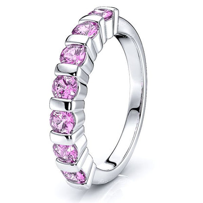 White Pink Sapphire