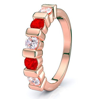 Rose Diamond and Ruby