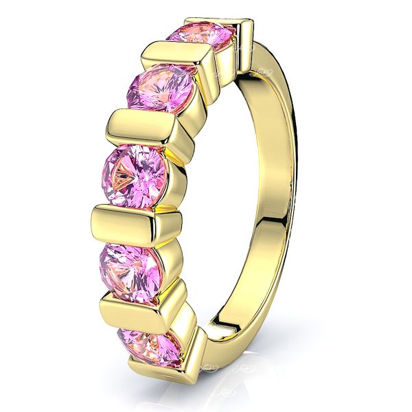 Yellow Pink Sapphire