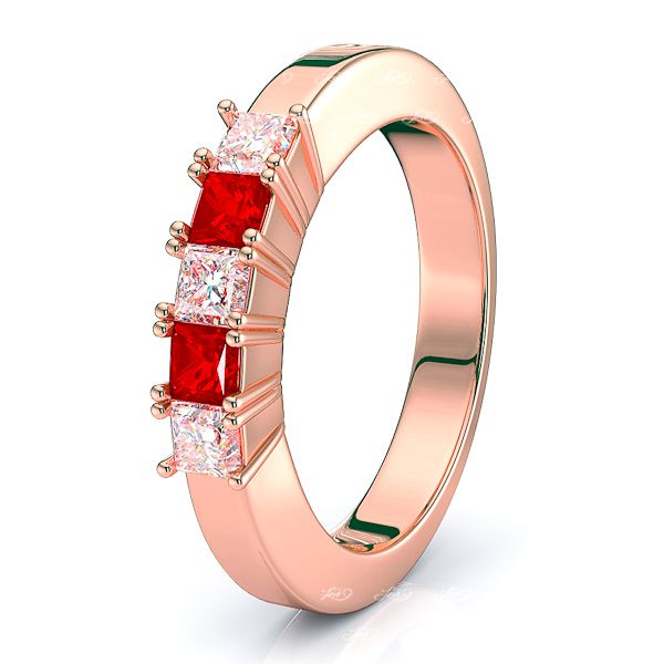 Rose Diamond and Ruby