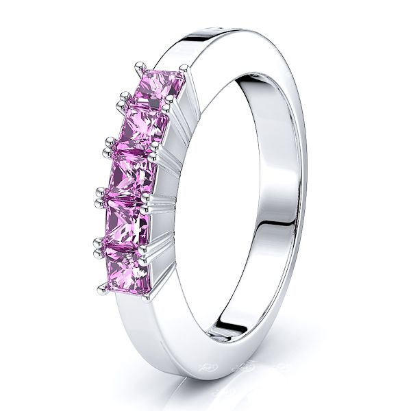 White Pink Sapphire