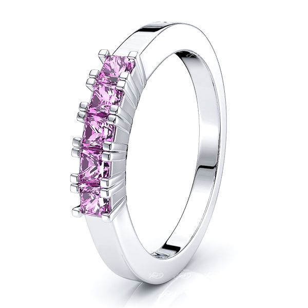 White Pink Sapphire