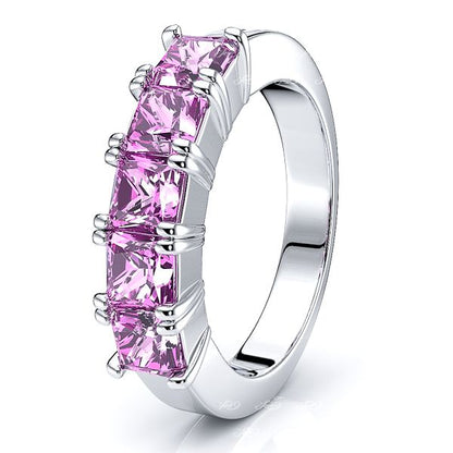 White Pink Sapphire