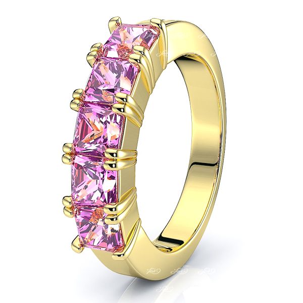Yellow Pink Sapphire