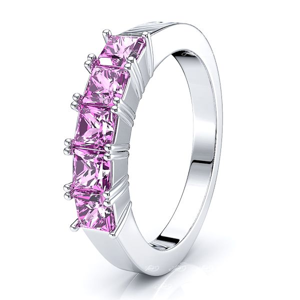 White Pink Sapphire
