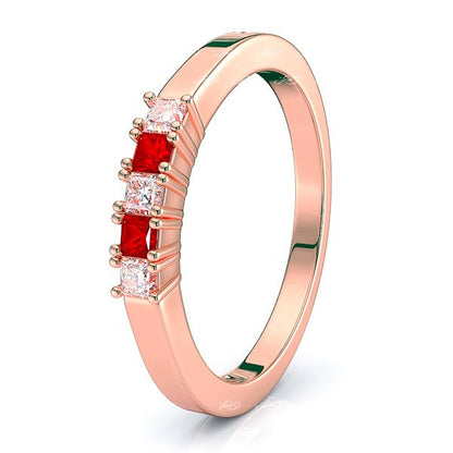 Rose Diamond and Ruby