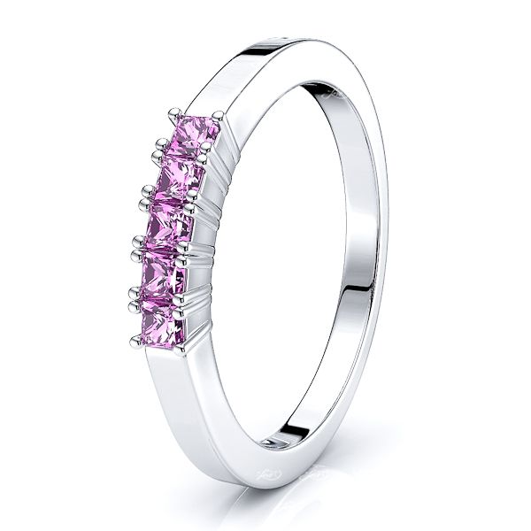 White Pink Sapphire