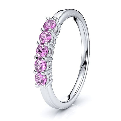 White Pink Sapphire