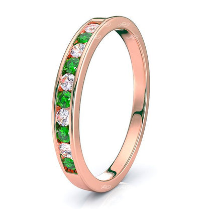 Rose Diamond and Emerald