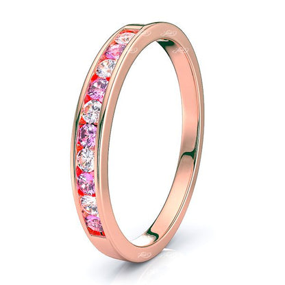 Rose Diamond and Pink Sapphire