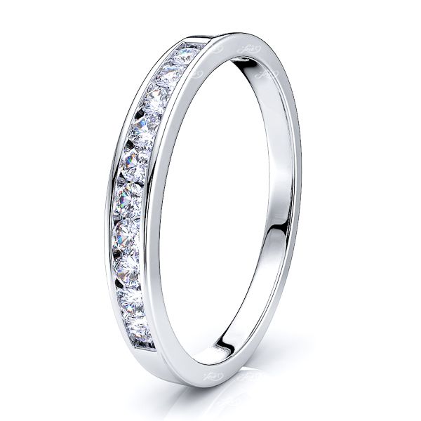 Rosemonde Channel Set Women Anniversary Wedding Ring