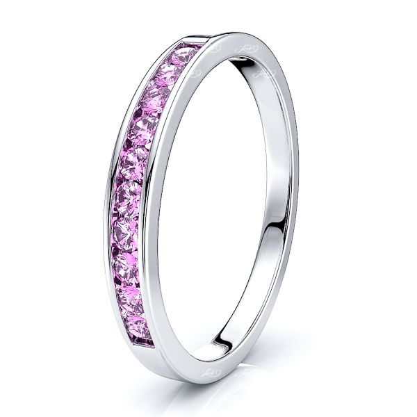 White Pink Sapphire