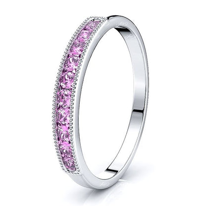 White Pink Sapphire