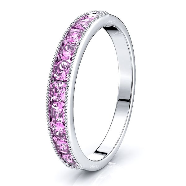 White Pink Sapphire