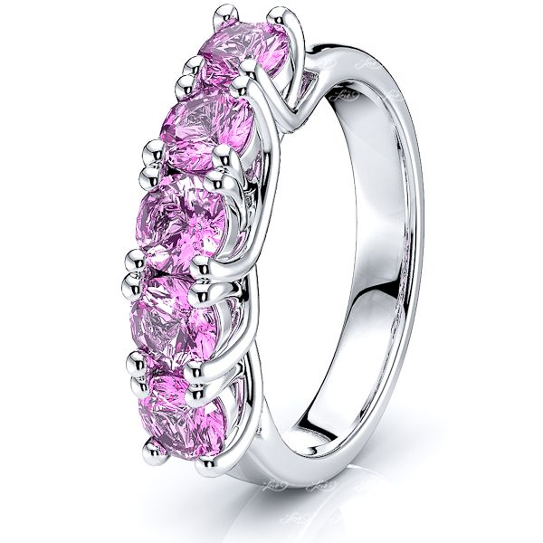 White Pink Sapphire
