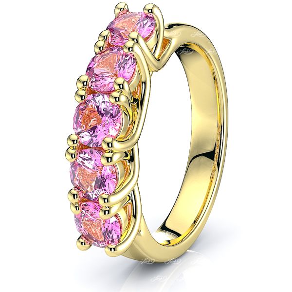 Yellow Pink Sapphire