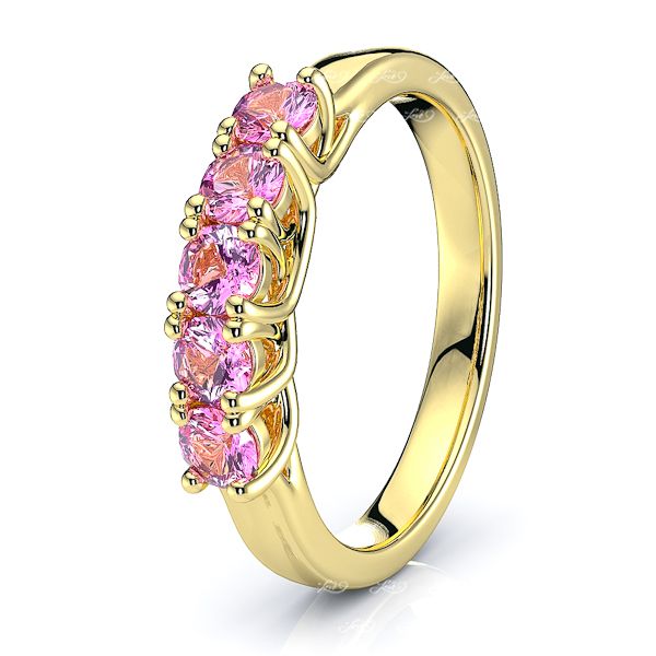 Yellow Pink Sapphire