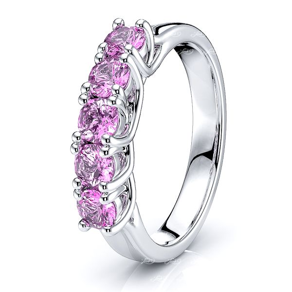 White Pink Sapphire