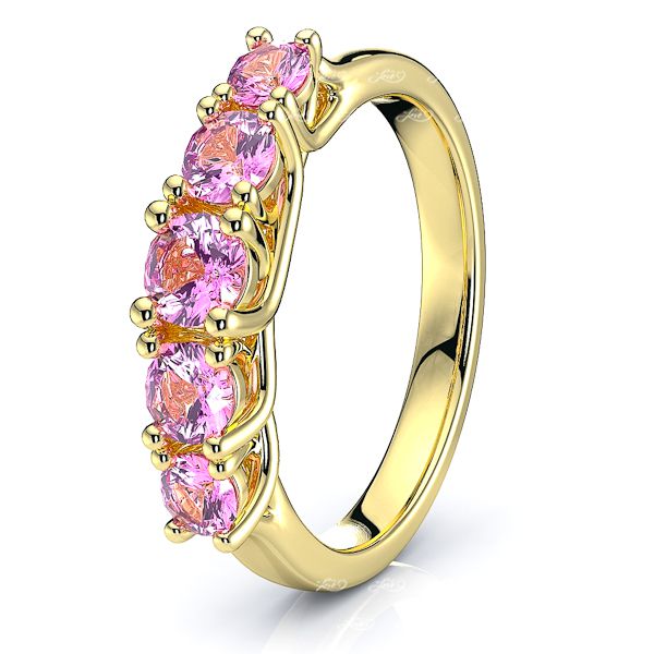 Yellow Pink Sapphire