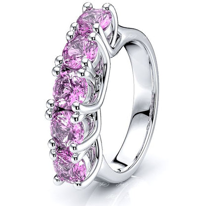 White Pink Sapphire