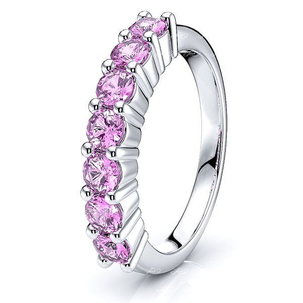 White Pink Sapphire