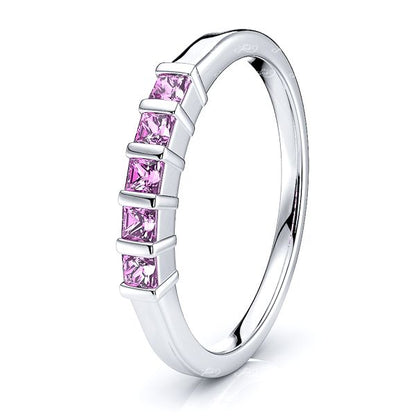 White Pink Sapphire